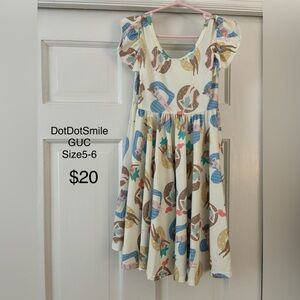 Dot Dot Smile twirl dress